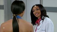 Icy doctor Madison warmed up to Chelsea on Beyond the Gates | Image: CBS